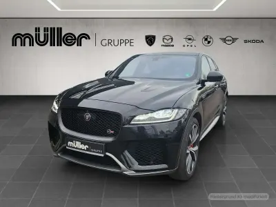Gebraucht Jaguar F-Pace SVR 551 PS (405 kW) 2020 Santorini black SUV