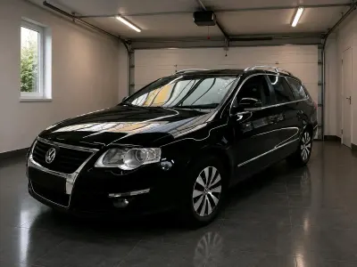 Gebraucht VW Passat Sportline 122 PS (89 kW) 2008 Schwarz Kombi