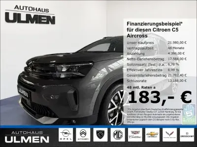 Gebraucht Citroën C5 Aircross Shine 224 PS (164 kW) 2023 Grau SUV