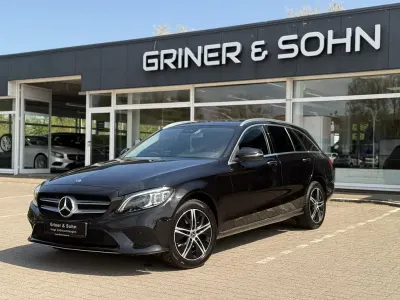 Brugt Mercedes C220 194 HK (142 kW) 2020 Sort Stationcar