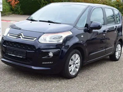 Gebraucht Citroën C3 Picasso Tendance 92 PS (67 kW) 2015 Dark blue/metallic Van / Kleinbus