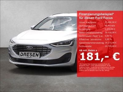 Silber Gebraucht 2024 Ford Focus Titanium Kombi | 21.490 € (Guter Preis)