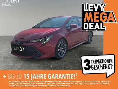 Brugt Toyota Corolla Club 122 HK (89 kW) 2019 Rød Sedan
