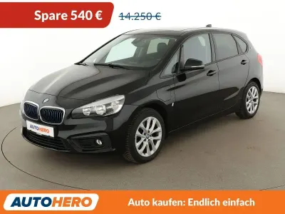 Gebraucht BMW 225 Active Tourer Advantage 224 PS (164 kW) 2017 Schwarz Van / Kleinbus