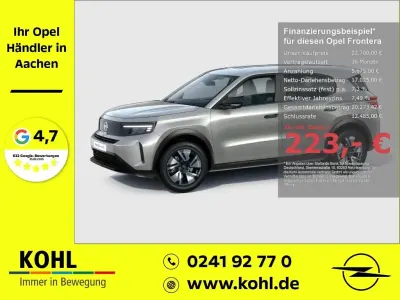 Neu Opel Frontera Edition 145 PS (106 kW) 2026 Kristall silber (metallic) SUV