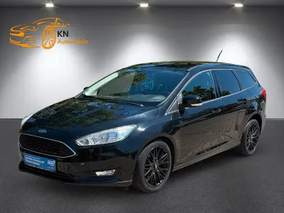 Gebraucht Ford Focus 125 PS (91 kW) 2017 Schwarz Kombi
