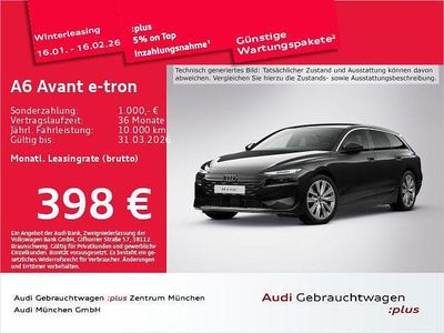 Gebraucht Audi A6 e-tron Performance 210 kW (286 PS) 2025 Schwarz Kombi