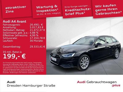Gebraucht Audi A4 Performance 204 PS (150 kW) 2022 Mythosschwarz metallic Kombi
