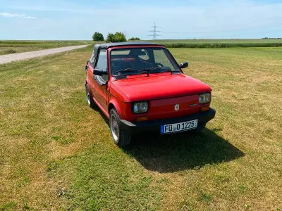 Gebraucht Fiat 126 Pop 25 PS (18 kW) 1989 Rot Kleinwagen