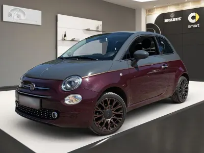 Używany Fiat 500C Collezione 69 KM (50 kW) 2019 Szary Kabriolet