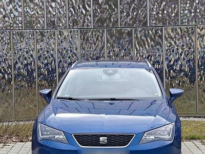 Gebraucht Seat Leon ST Style 110 PS (80 kW) 2015 Blau Kombi