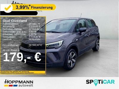 Gebraucht Opel Crossland Edition 131 PS (96 kW) 2021 Vulkan grau SUV