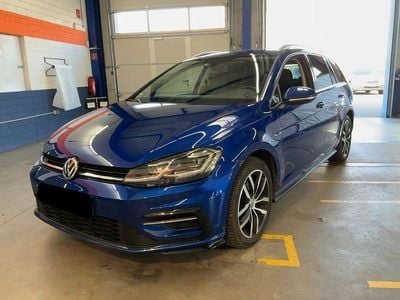Usata VW Golf VII R-line 150 CV (110 kW) 2019 Blu Station wagon