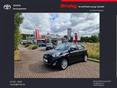 Gebraucht Nissan Micra Acenta 80 PS (58 kW) 2016 Schwarz Kleinwagen