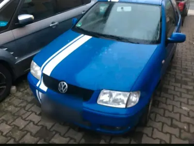 Gebraucht VW Polo 2001 Blau Kleinwagen