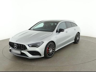 Second-hand Mercedes CLA35 AMG Shooting Brake Night 306 CP (225 kW) 2021 Argintiu Break