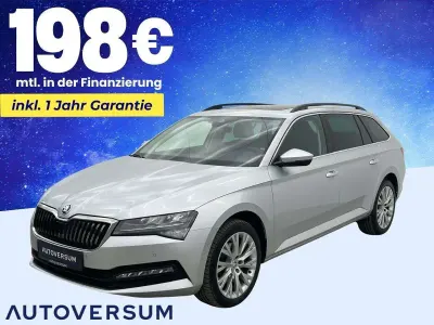 Gebraucht Skoda Superb Business Line 150 PS (110 kW) 2022 Brilliantsilber metallic Kombi