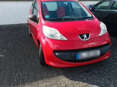 Gebraucht Peugeot 107 68 PS (50 kW) 2007 Rot Kleinwagen