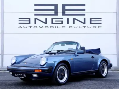 Gebraucht Porsche 911 231 PS (169 kW) 1988 Blau Cabrio