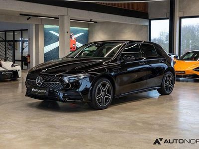 Schwarz Gebraucht 2021 Mercedes A250 AMG line Limousine | 23.900 € (Guter Preis)