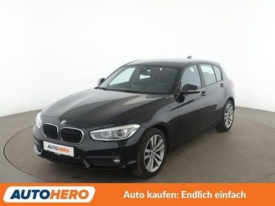 Gebraucht BMW 118 Advantage 136 PS (100 kW) 2019 Schwarz Kleinwagen
