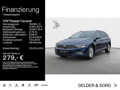 Gebraucht VW Passat Business 150 PS (110 kW) 2021 Blau Kombi