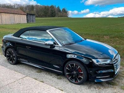 Usata Audi S3 Cabriolet 300 CV (220 kW) 2020 Nero Cabrio