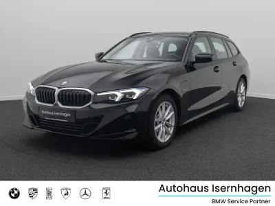 Brugt BMW 320e Sport Line 204 HK (150 kW) 2022 Sort Stationcar