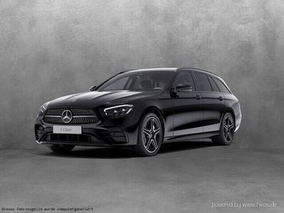 Unilack schwarz Gebraucht 2021 Mercedes E300 AMG line Kombi | 27.990 € (Superpreis)