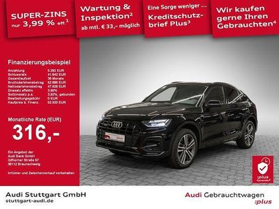 Gebraucht Audi Q5 Sportback Advanced Plus 265 PS (194 kW) 2024 Mythosschwarz metallic SUV