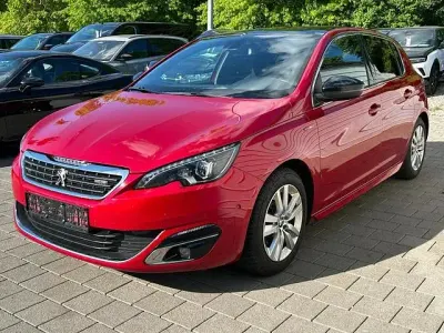 Brugt Peugeot 308 GT-line 131 HK (96 kW) 2017 Rød Sedan