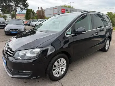 Gebraucht VW Sharan Comfortline 184 PS (135 kW) 2017 Schwarz Van / Kleinbus