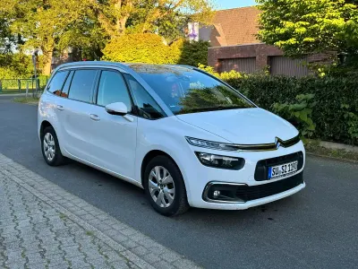 Gebraucht Citroën C4 Picasso 120 PS (88 kW) 2018 Weiß Van / Kleinbus
