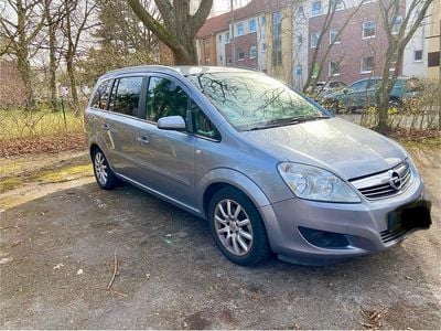 Gebraucht Opel Zafira Eco 100 PS (73 kW) 2009 Silber Van / Kleinbus