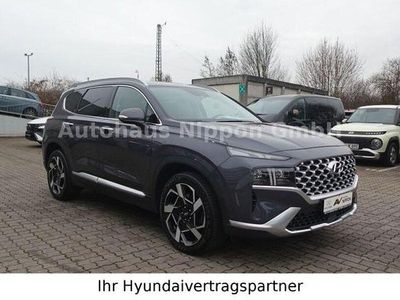 Lagoon blue Gebraucht 2022 Hyundai Santa Fe Prime SUV | 33.985 € (Etwas zu teuer)