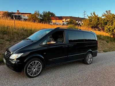Gebraucht Mercedes Viano 204 PS (150 kW) 2007 Schwarz Van / Kleinbus