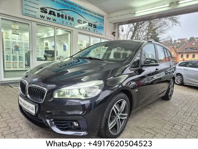 Gebraucht BMW 220 Gran Tourer Sport Line 192 PS (141 kW) 2016 Schwarz Van / Kleinbus
