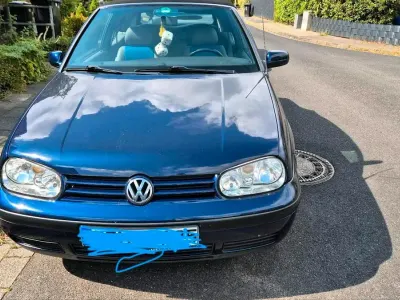 Gebraucht VW Golf Cabriolet Karmann 115 PS (84 kW) 2000 Blau Cabrio