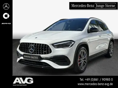 Gebraucht Mercedes GLA35 AMG Night 306 PS (225 kW) 2023 Weiß SUV