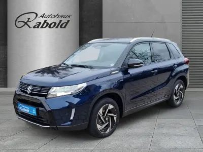 Gebraucht Suzuki Vitara Comfort+ 129 PS (94 kW) 2025 Ice blue / cosmic black (blau) SUV