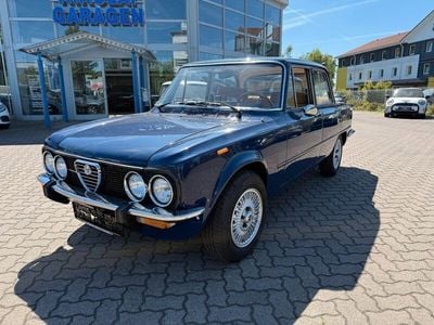 Gebraucht Alfa Romeo Giulia Super 103 PS (75 kW) 1976 Dunkel blau Limousine