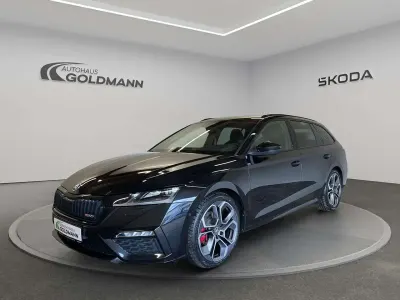 Gebraucht Skoda Octavia RS 200 PS (147 kW) 2022 Blackmagic perleffekt Kombi