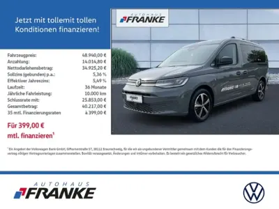 Neu VW Caddy Life 122 PS (89 kW) 2026 Pure grey Van / Kleinbus