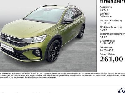 Gebraucht VW Taigo R-line 150 PS (110 kW) 2025 Visual green metallic SUV