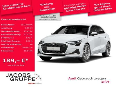 Usata Audi A3 Advanced 150 CV (110 kW) 2025 Bianco Berlina