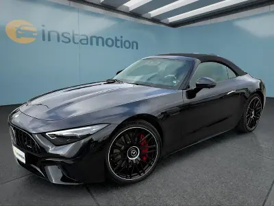Używany Mercedes SL55 AMG AMG 476 KM (350 kW) 2024 Czarny Kabriolet