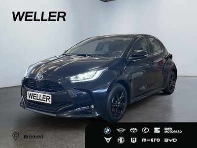 Schwarz Gebraucht 2022 Toyota Yaris Hybrid Team Kleinwagen | 18.440 € (Fairer Preis)