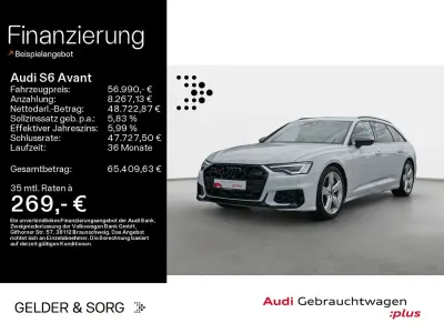 Gebraucht Audi S6 Ambiente 344 PS (253 kW) 2025 Gletscherweiß metallic Kombi