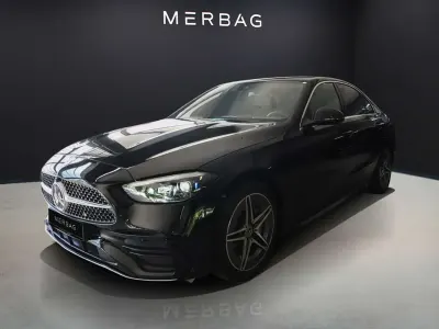 Gebraucht Mercedes C220 AMG 197 PS (144 kW) 2026 Lack obsidianschwarz Limousine