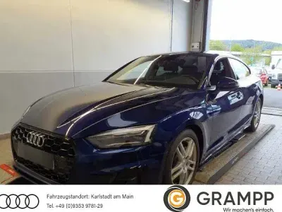 Second-hand Audi A5 Sportback Basis 204 CP (150 kW) 2021 Albastru Hatchback